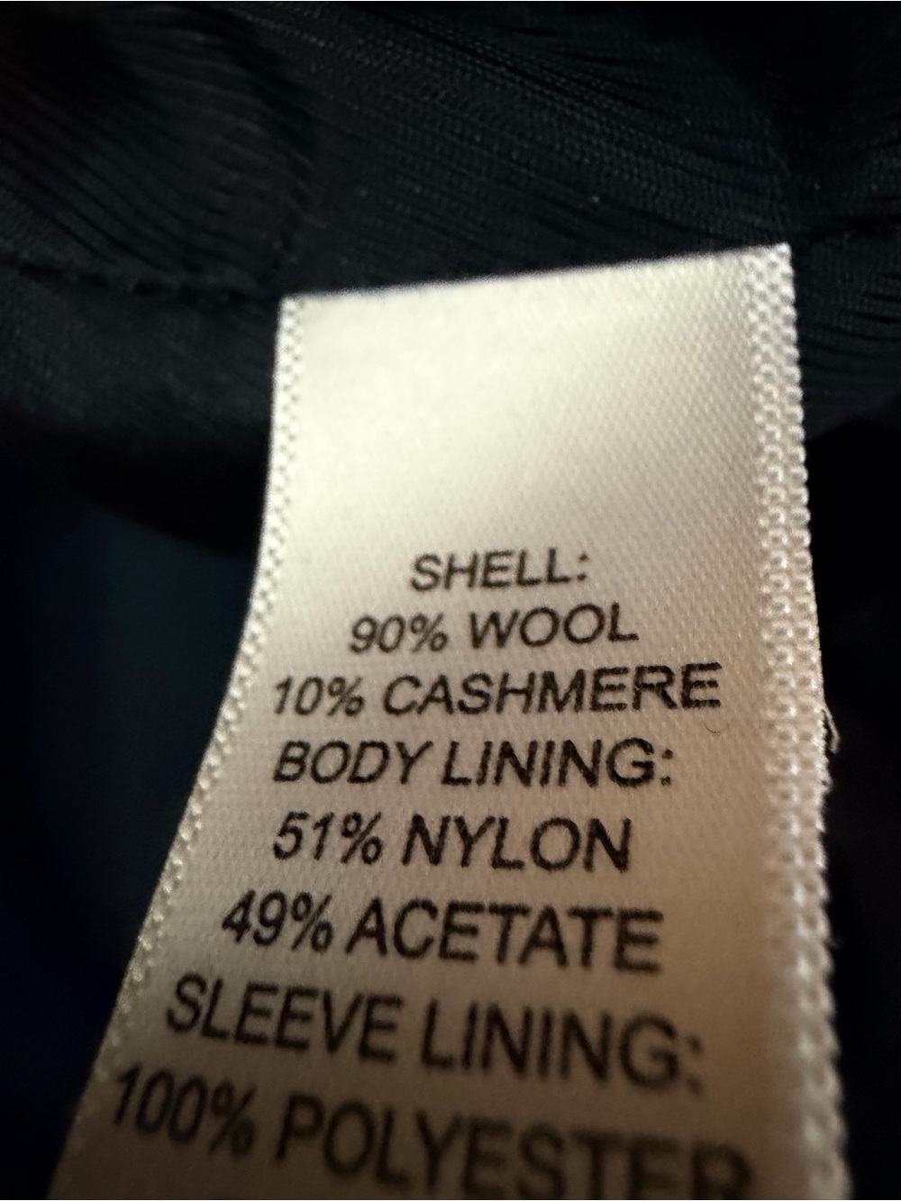 Banana Republic Italian wool cashmere jacket - Picture 8 of 9